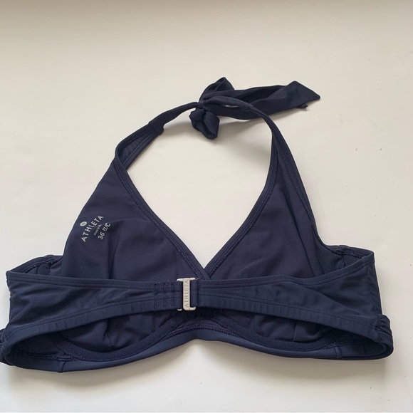 Athleta Navy Underwire Bikini Top - 36 B/C - Picture 7 of 11